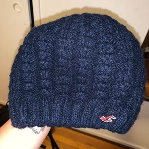 Knitted American eagle beanie